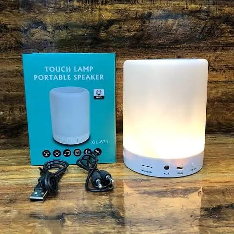 PORTABLE TOUCH LAMP BLUETOOTH SPEAKER