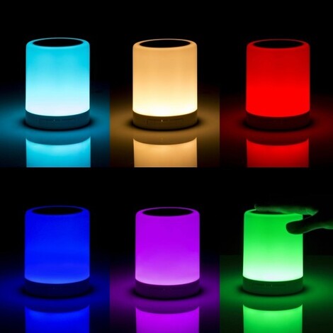 PORTABLE TOUCH LAMP BLUETOOTH SPEAKER