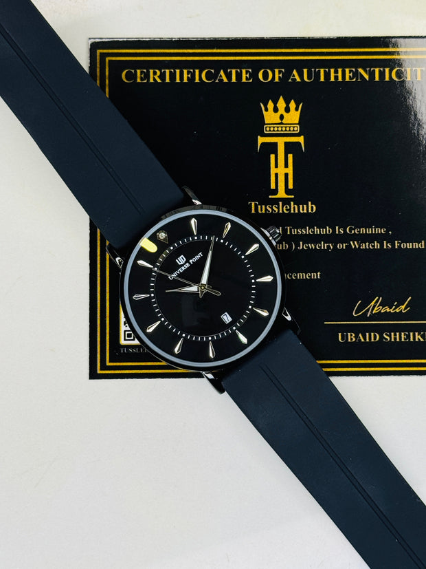 ساعة All Black Slim Balloon Universe Point