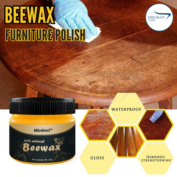 ملمع أثاث Beewax - (اشترِ واحدًا واحصل على الثاني مجانًا)