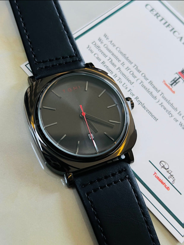 Tomi Black Business Class Watch