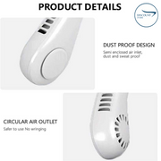 مروحة رقبة محمولة بدون شفرات - (مستوردة)