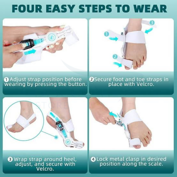 مصحح إصبع القدم لتخفيف الألم - (مستورد)
