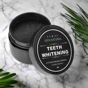 مسحوق الفحم النشط لتبييض الأسنان، وإزالة سموم البشرة، وقناع للوجه، وتنظيف داخلي - 60 جرام 