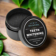 مسحوق الفحم النشط لتبييض الأسنان، وإزالة سموم البشرة، وقناع للوجه، وتنظيف داخلي - 60 جرام 