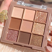 Luxurious 9-18 color eyeshadow palette