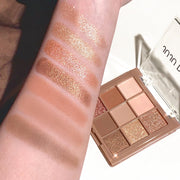 Luxurious 9-18 color eyeshadow palette