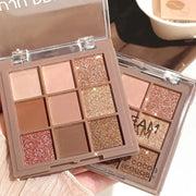 Luxurious 9-18 color eyeshadow palette