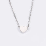K Gold Plated Heart Necklace