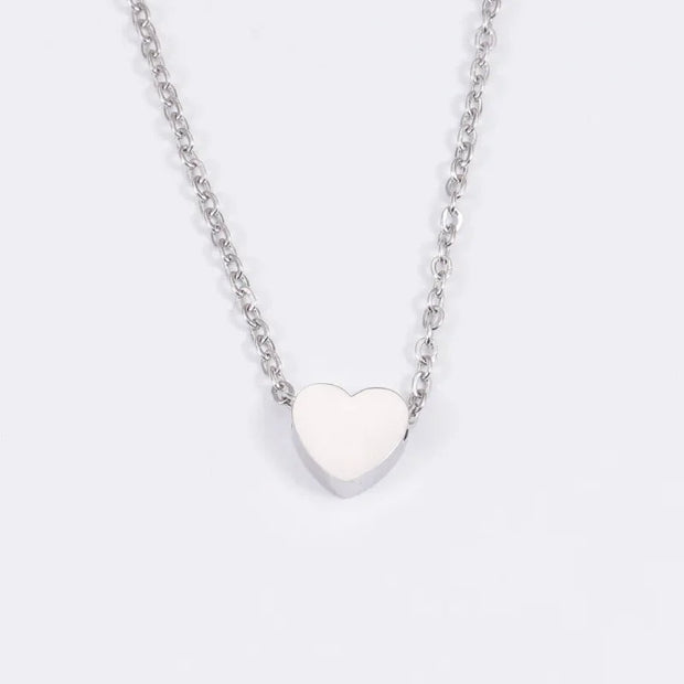 K Gold Plated Heart Necklace