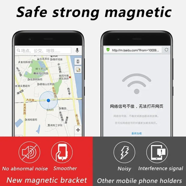 حامل الهاتف المحمول للسيارة مغناطيسي