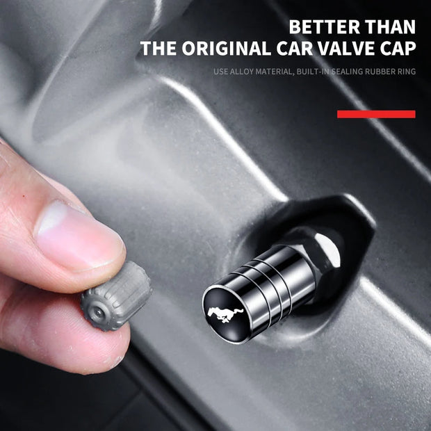 أغطية صمامات عجلات وإطارات السيارة