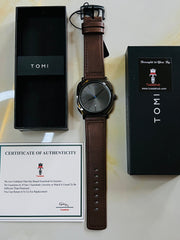 Tomi Brown Business Class Dial Watch