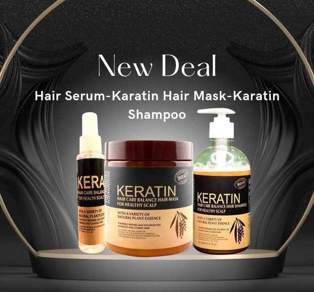 KERATIN HAIR CARE SET
